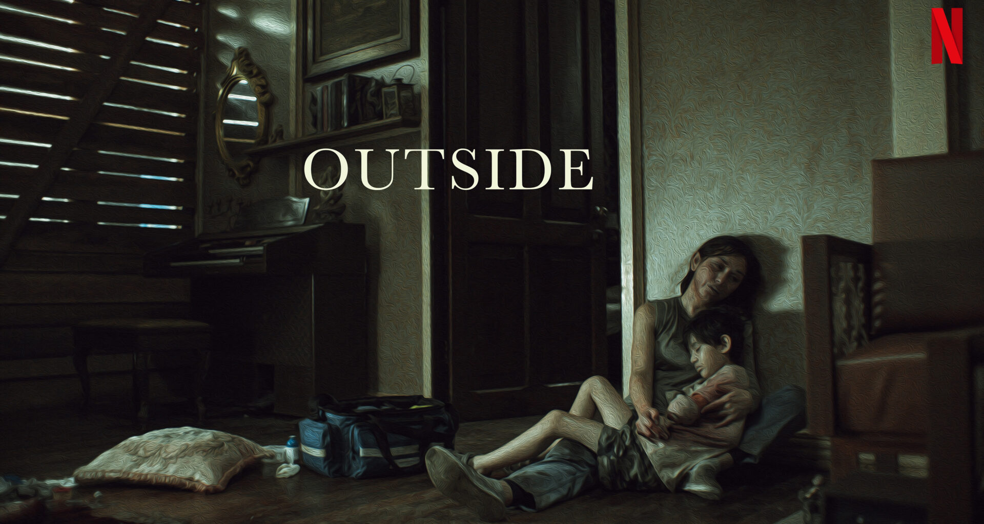 outside