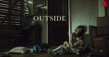 outside