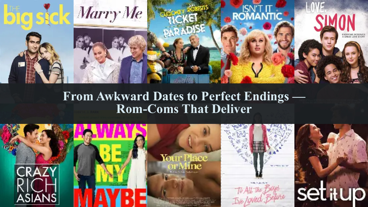 From Awkward Dates to Perfect Endings — Rom-Coms That Deliver